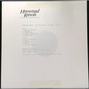 BREAKING CIRCUS The Ice Machine (Homestead HMS075) USA 1986 HRM Test Pressing LP (Alternative Rock, Punk)